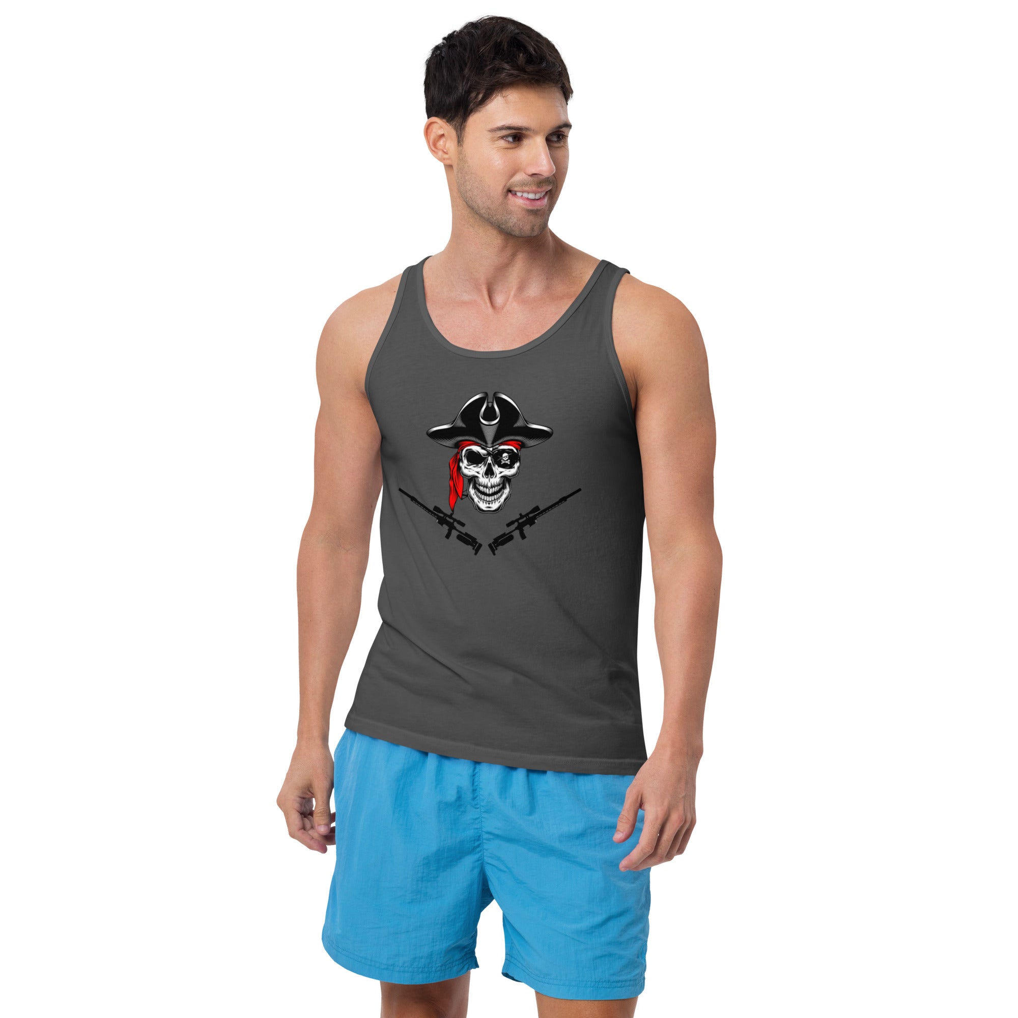 Men's Tank Top - Airgun Pirate