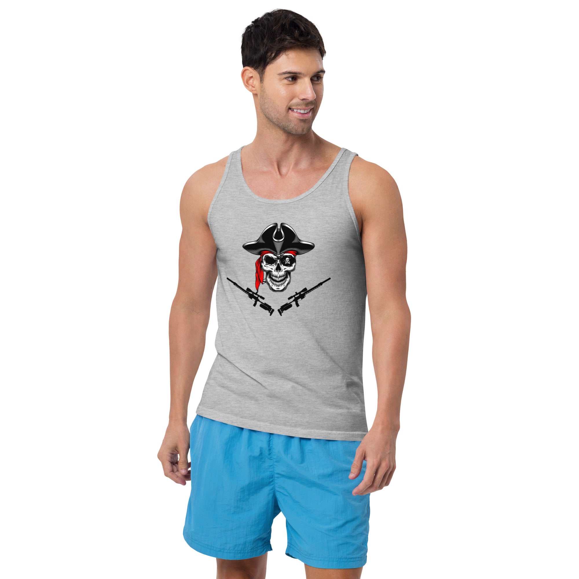 Men's Tank Top - Airgun Pirate