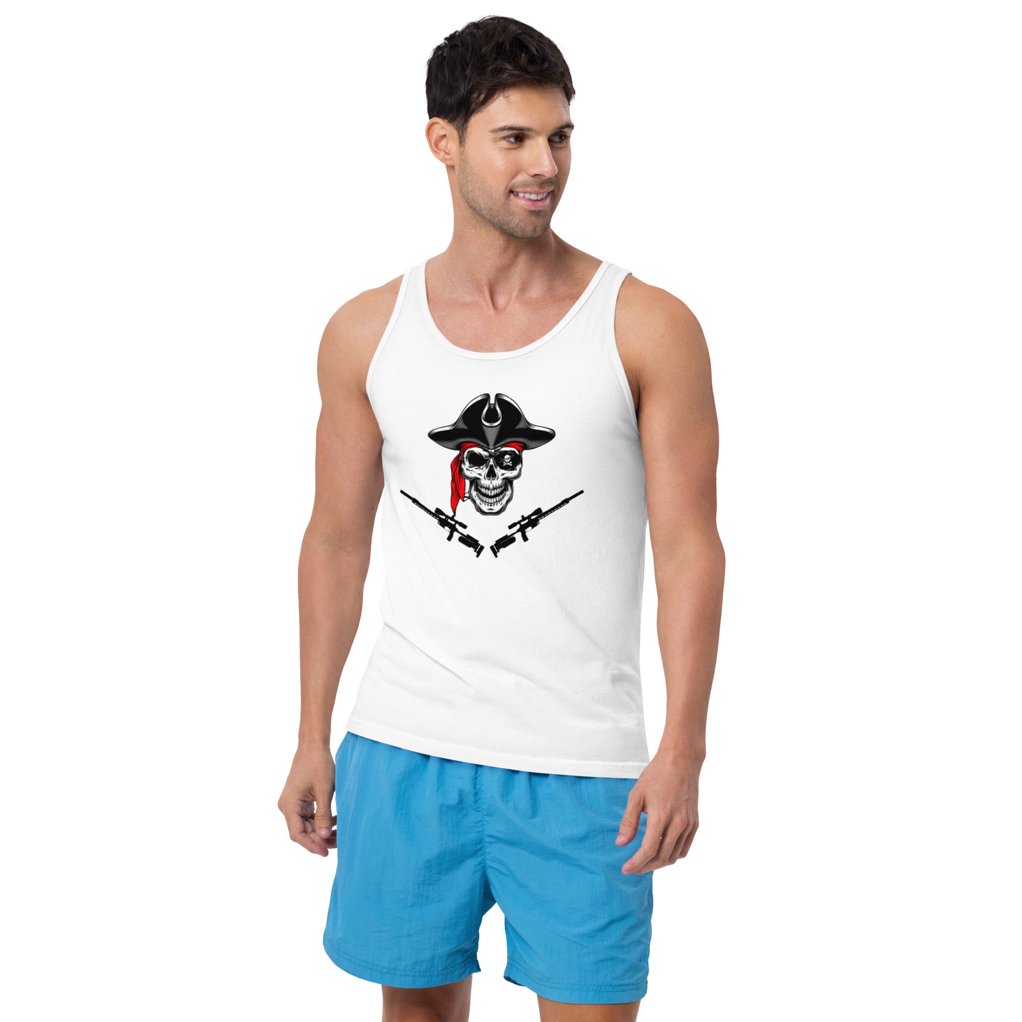 Men's Tank Top - Airgun Pirate